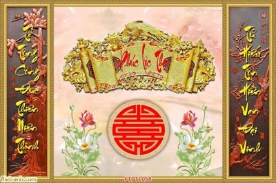 File tranh File tranh phòng thờ FTPT1058 (bản gốc) in canvas