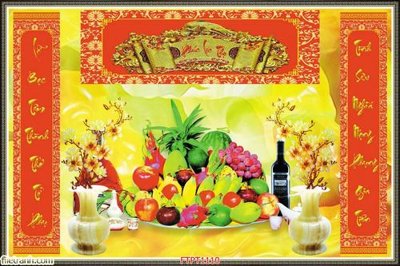 File gốc File tranh phòng thờ FTPT1110 (dành cho trang trí nội thất)