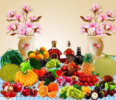 File in trần File tranh phòng thờ FTPT1117 (bản gốc 3D) sống động