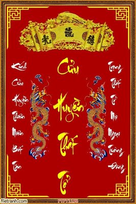 File gốc File tranh phòng thờ FTPT1156 (in lụa) họa tiết 3D