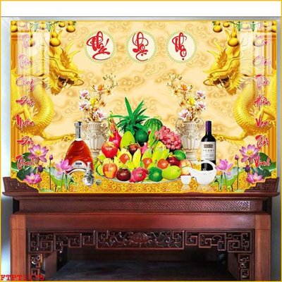 Hình ảnh gốc File tranh phòng thờ FTPT1175 (để in khổ lớn)