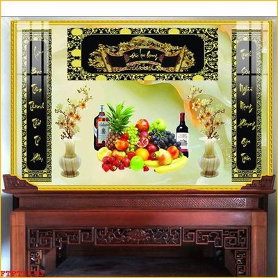 File gốc File tranh phòng thờ FTPT1193 (thiết kế) độc quyền