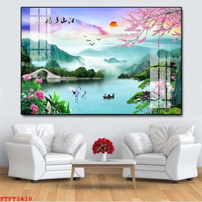 Tải về file gốc Tranh sơn thủy thác nước FTPT2410 (dùng cho in quảng cáo)