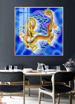 File in mica File gốc tranh rồng hổ FTR156 (bản gốc) siêu trong