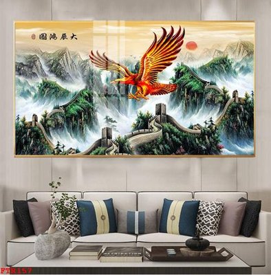 File gốc File gốc tranh rồng hổ FTR157 (chuẩn CMYK) cho nhà in