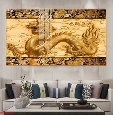 File gốc File gốc tranh rồng hổ FTR158 (PNG) chất lượng cao