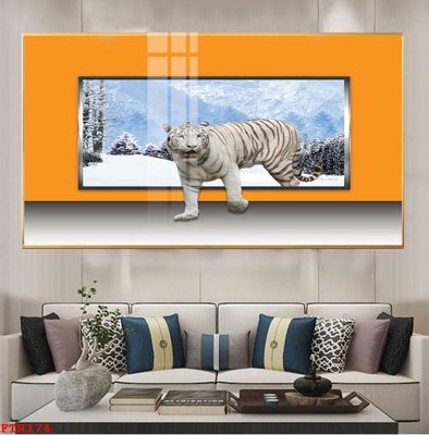 Tải file File gốc tranh rồng hổ FTR174 (gốc) làm tranh trang trí