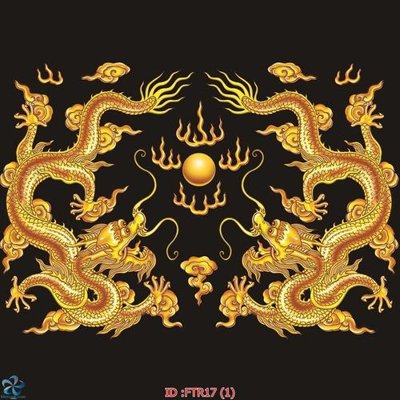 Tải file File gốc tranh rồng hổ FTR17 (ảnh gốc) in gạch men