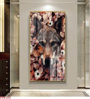 File tranh File gốc tranh rồng hổ FTR182 (gốc) chủ đề trẻ em