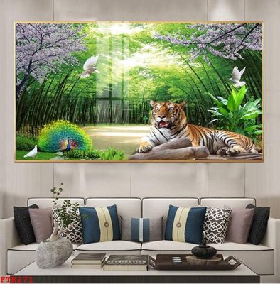 File in ấn File gốc tranh rồng hổ FTR271 (bản gốc) từ file gốc