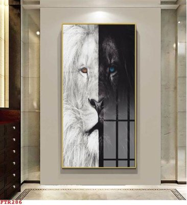 File tranh in trần 3D File gốc tranh rồng hổ FTR286 (ảnh gốc)