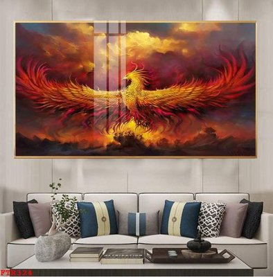 File gốc in ấn File gốc tranh rồng hổ FTR324 độ phân giải cao