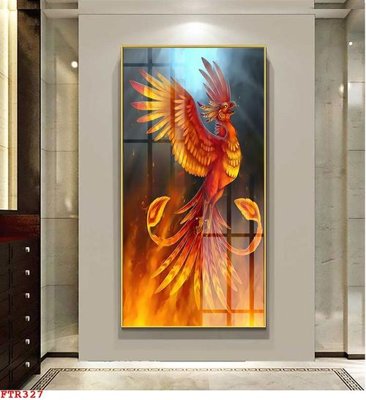 File PSD File gốc tranh rồng hổ FTR327 (bản gốc) dễ dàng edit