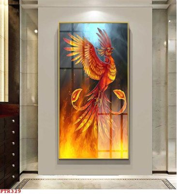 File PSD File gốc tranh rồng hổ FTR329 (nguyên bản) cho thiết kế