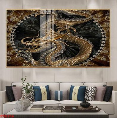 Tải file File gốc tranh rồng hổ FTR356 (ảnh gốc) in tranh kính