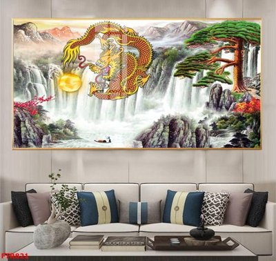 File gốc File gốc tranh rồng hổ FTR821 (PNG) không nền chất lượng