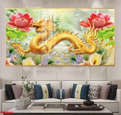 File tranh File gốc tranh rồng hổ FTR884 (gốc) chủ đề động vật