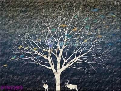 File tranh trang trí File in tranh tường hiện đại FTS1193 (file gốc)