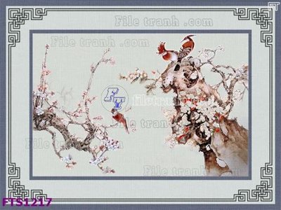 File tranh PSD File in tranh tường hiện đại FTS1217 chất lượng cao