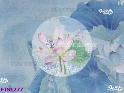 File PSD File in tranh tường hiện đại FTS1277 (gốc) cho in quảng cáo