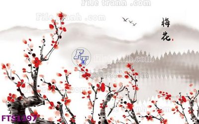 Download file gốc File in tranh tường hiện đại FTS1297 (độ nét cao)