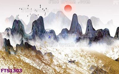 Tải file File in tranh tường hiện đại FTS1303 (ảnh gốc) độ phân giải 300dpi