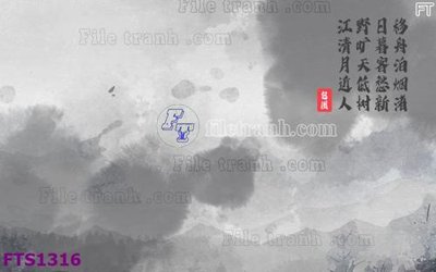 File PSD File in tranh tường hiện đại FTS1316 (gốc) cho in quảng cáo