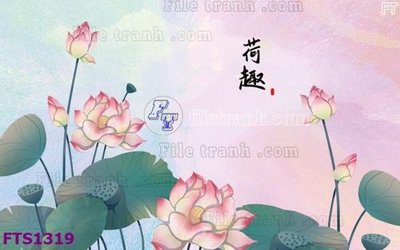 File in ấn cao cấp File in tranh tường hiện đại FTS1319 (file gốc)