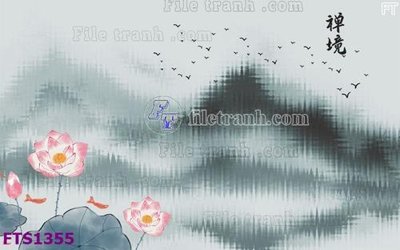 Tải file File in tranh tường hiện đại FTS1355 (gốc) làm file in ấn