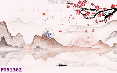 Hình ảnh gốc File in tranh tường hiện đại FTS1362 (để in khổ lớn)