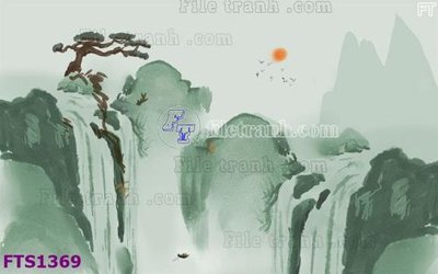 File gốc File in tranh tường hiện đại FTS1369 (dành cho quảng cáo)