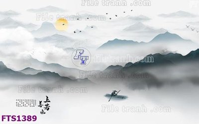 File gốc File in tranh tường hiện đại FTS1389 (ảnh rõ nét) để in