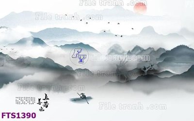 File tranh trang trí File in tranh tường hiện đại FTS1390 (file gốc)