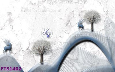 File tranh File in tranh tường hiện đại FTS1402 (ảnh gốc) chi tiết rõ ràng