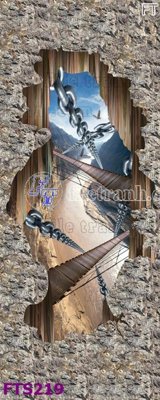 File gốc File in tranh tường hiện đại FTS219 (in tráng gương) sang trọng