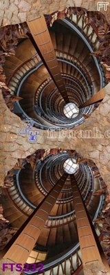 File tranh File in tranh tường hiện đại FTS232 (gốc) phong cách tối giản