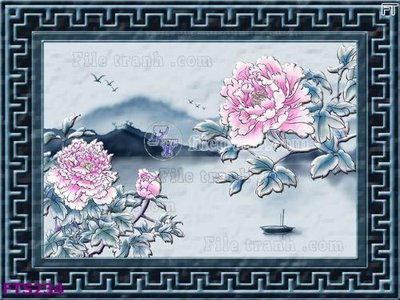 Tải file File in tranh tường hiện đại FTS234 (ảnh gốc) in tranh kính