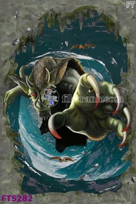 File gốc File in tranh tường hiện đại FTS282 (in mica) làm quà tặng