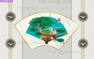 Download file File in tranh tường hiện đại FTS3000 (gốc) in mica đèn LED