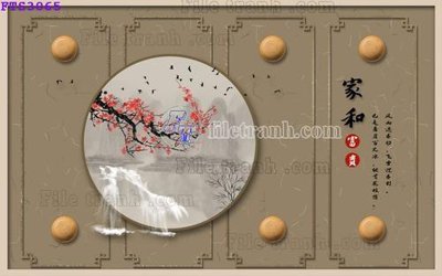 Download file gốc File in tranh tường hiện đại FTS3065 (in mica) trong suốt