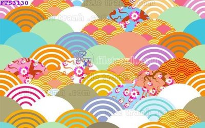 File PSD File in tranh tường hiện đại FTS3130 (gốc) cho in quảng cáo