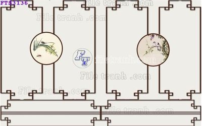File in trần File in tranh tường hiện đại FTS3136 (bản gốc) 5D
