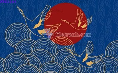 File in trần File in tranh tường hiện đại FTS3141 (file gốc) chủ đề vũ trụ