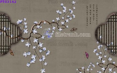 File tranh File in tranh tường hiện đại FTS3142 (bản gốc) treo phòng ăn