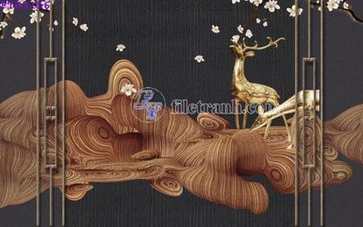 File in ấn File in tranh tường hiện đại FTS3156 (bản gốc) từ file gốc