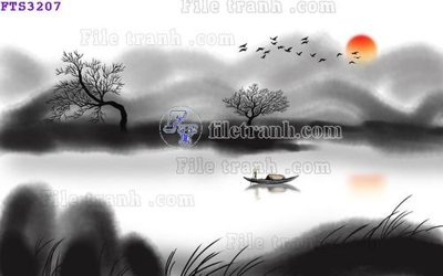 Tải file File in tranh tường hiện đại FTS3207 (gốc) chủ đề tôn giáo