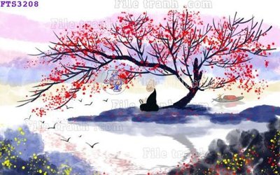 Tải file File in tranh tường hiện đại FTS3208 (ảnh gốc) in tráng gương