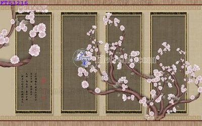 File ảnh File in tranh tường hiện đại FTS3216 (gốc) in Hiflex