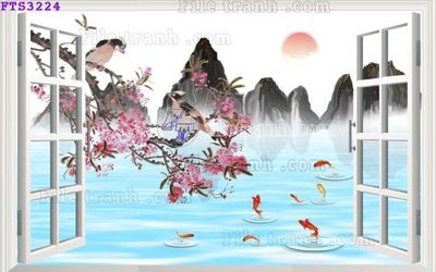 File PSD File in tranh tường hiện đại FTS3224 (bản gốc) chất lượng nhất