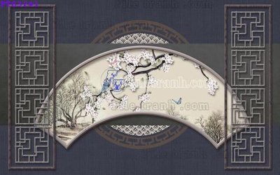 File gốc in ấn File in tranh tường hiện đại FTS3241 chuẩn màu CMYK